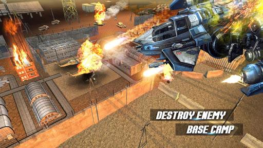 Modern Drone Air Strike Battle! Gunship Combat 3D - Gameplay image of android game