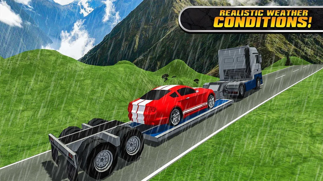 Offroad Cargo Truck Driver 3D - Gameplay image of android game