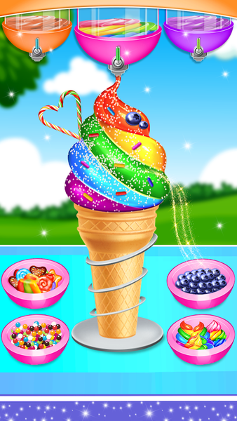 Ice Cream Cupcake Game - عکس بازی موبایلی اندروید