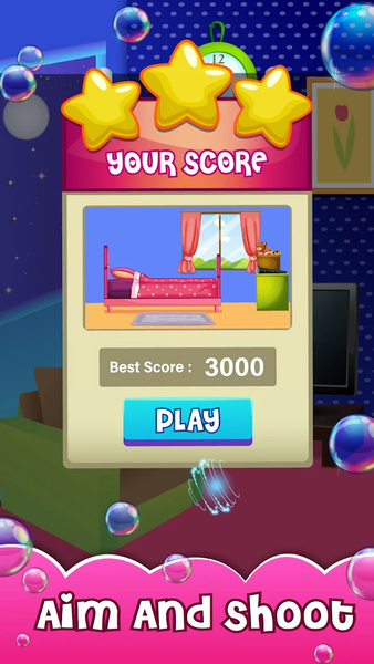 Kindergarten : Bubble Shooter - Gameplay image of android game