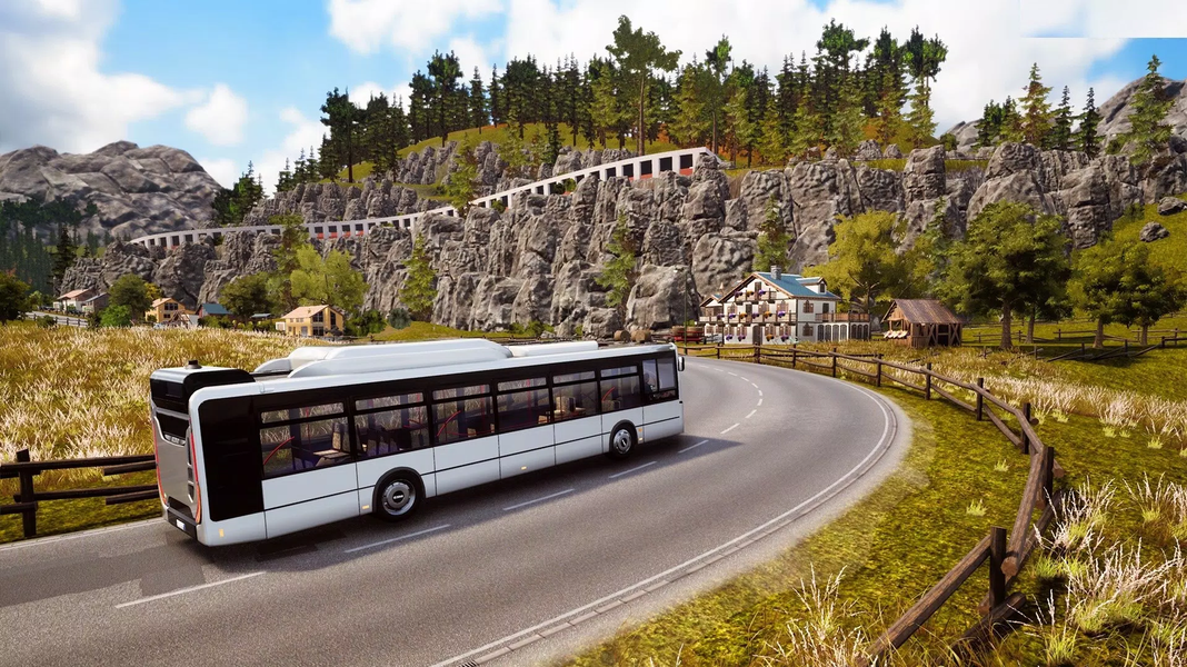 Offroad Bus Driving Game 2023 - عکس بازی موبایلی اندروید