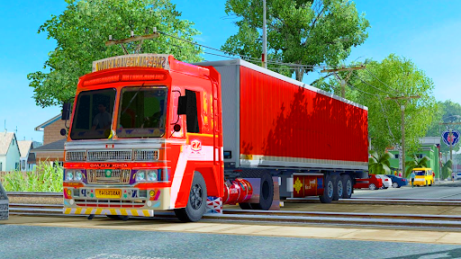 Euro Truck Simulator Drive 3D - Gameplay image of android game