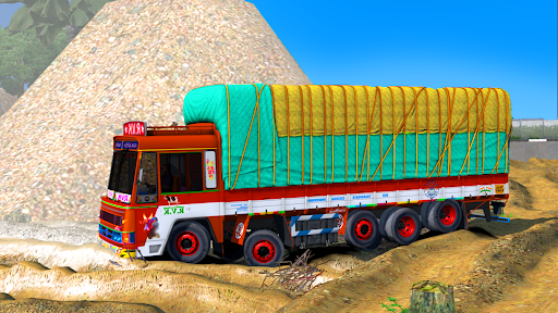 Euro Truck Simulator Drive 3D - Gameplay image of android game