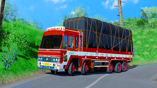Euro Truck Simulator Drive 3D - Gameplay image of android game