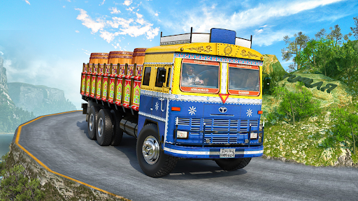 Euro Truck Simulator Drive 3D - Gameplay image of android game