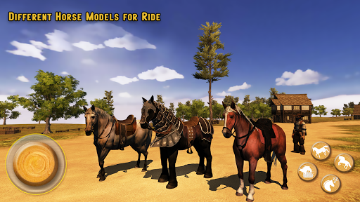 Horse Cart Carriage Simulator - عکس بازی موبایلی اندروید