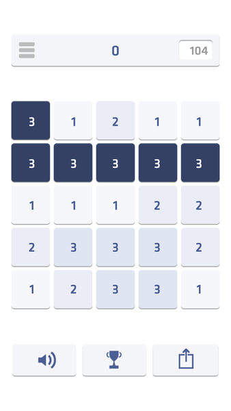 123 Snake (Integer Snake) - Gameplay image of android game