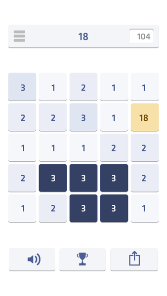 123 Snake (Integer Snake) - Gameplay image of android game