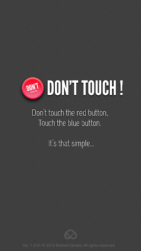 Don't Touch The Red Button! - Image screenshot of android app