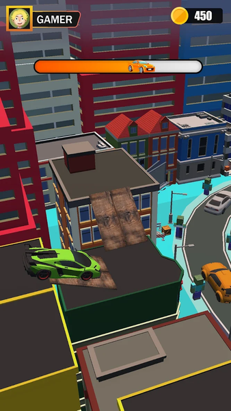 City Chase: Taxi Run Driver - Gameplay image of android game