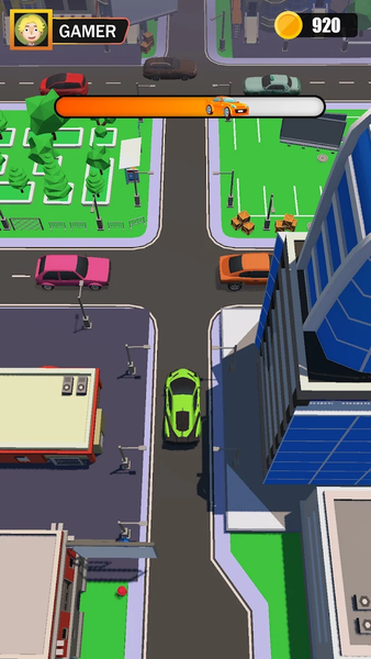 City Chase: Taxi Run Driver - Gameplay image of android game