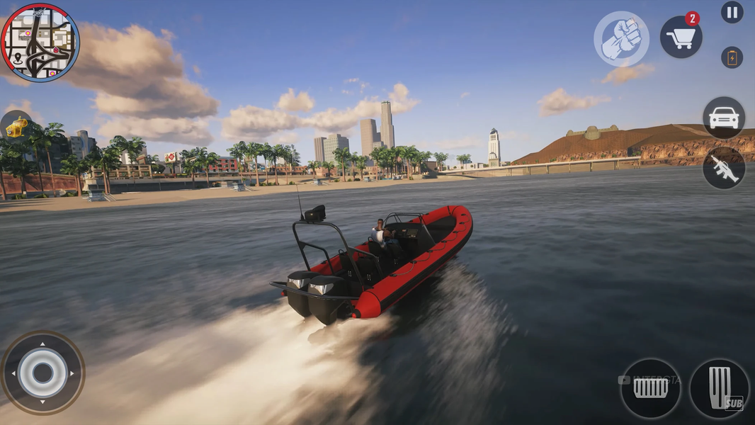 Gangster City Mafia Gang Games - Gameplay image of android game