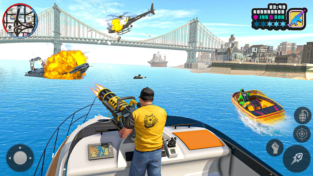 Gangster City Mafia Gang Games - Gameplay image of android game