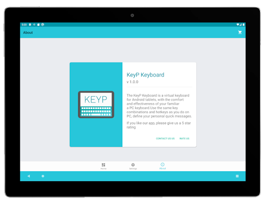 KeyP Keyboard - عکس برنامه موبایلی اندروید