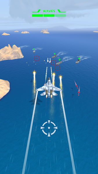 War Plane Strike: Sky Combat - Gameplay image of android game
