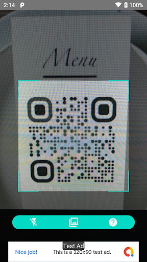 QR and Barcode scanner 2K - Image screenshot of android app