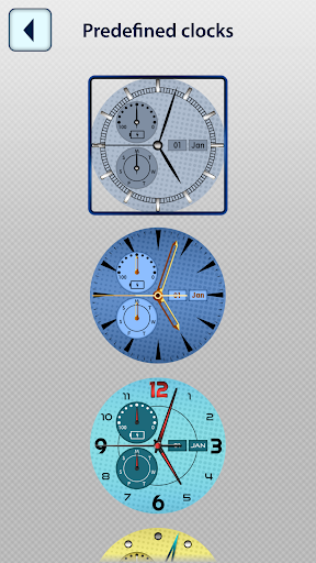 Clock Wallpapers Real Time - عکس برنامه موبایلی اندروید