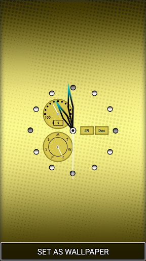 Clock Wallpapers Real Time - عکس برنامه موبایلی اندروید