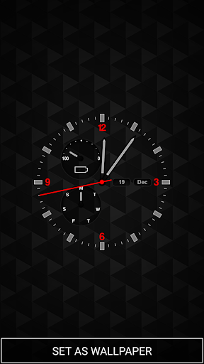 cool clock background