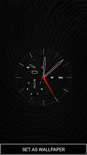 cool clock background