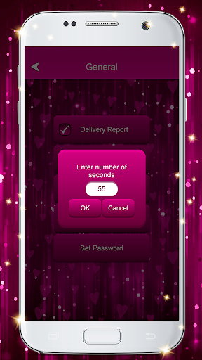 Glitter Love SMS Themes - عکس برنامه موبایلی اندروید