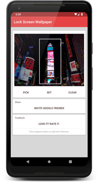Lock Screen Wallpaper - عکس برنامه موبایلی اندروید
