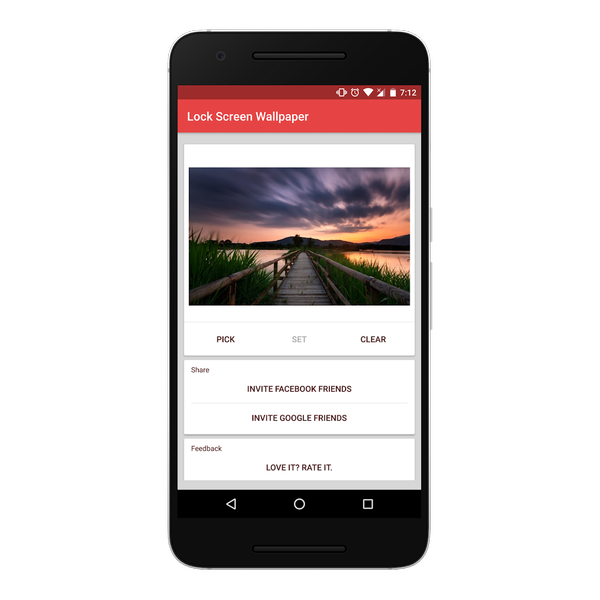 Lock Screen Wallpaper - عکس برنامه موبایلی اندروید