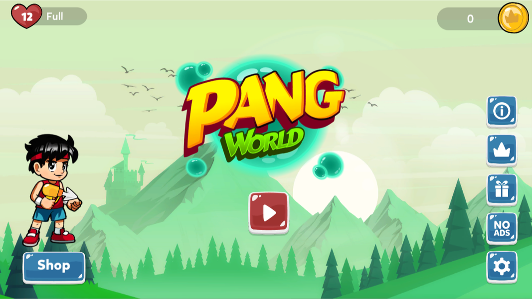Pang World - Bubble Shooter - عکس بازی موبایلی اندروید