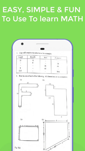 Form 1 KLB Math Notes+ Answers - Image screenshot of android app