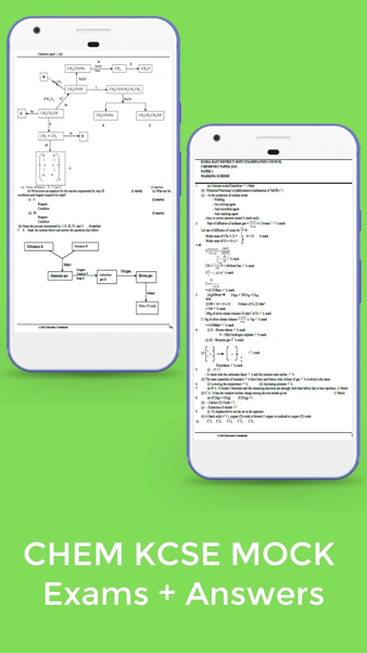 Chemistry Mock Exams + Answers - عکس برنامه موبایلی اندروید