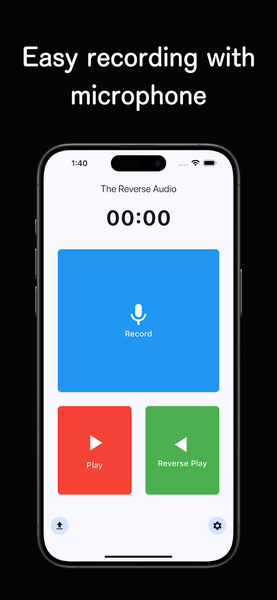 The Reverse Audio - عکس برنامه موبایلی اندروید