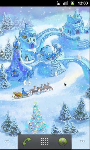 Snow Village Live Wallpaper - عکس برنامه موبایلی اندروید