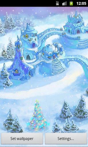 Snow Village Live Wallpaper - عکس برنامه موبایلی اندروید