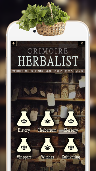 Grimoire Herbalist - Image screenshot of android app