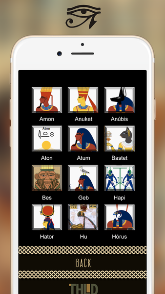 Egyptian mythology - Image screenshot of android app
