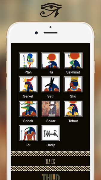 Egyptian mythology - Image screenshot of android app