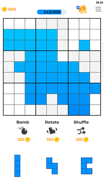 Sudoku Puzzle - Offline games - Gameplay image of android game