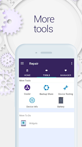 Repair system - phone cleaner - Image screenshot of android app
