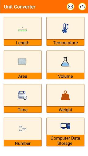 Unit Converter - عکس برنامه موبایلی اندروید