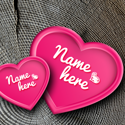 Write Name On Heart - عکس برنامه موبایلی اندروید