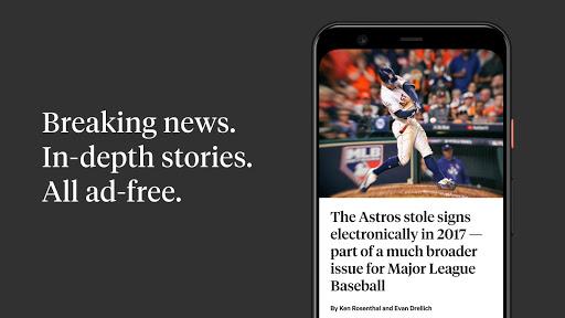 The Athletic: Sports News - Image screenshot of android app