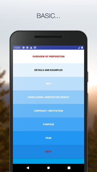 Preposition - Image screenshot of android app