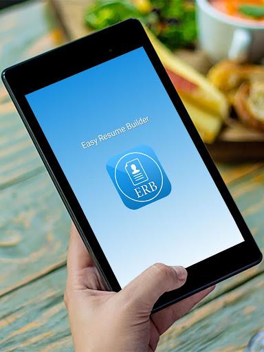 Easy Resume Builder App - PDF - Image screenshot of android app