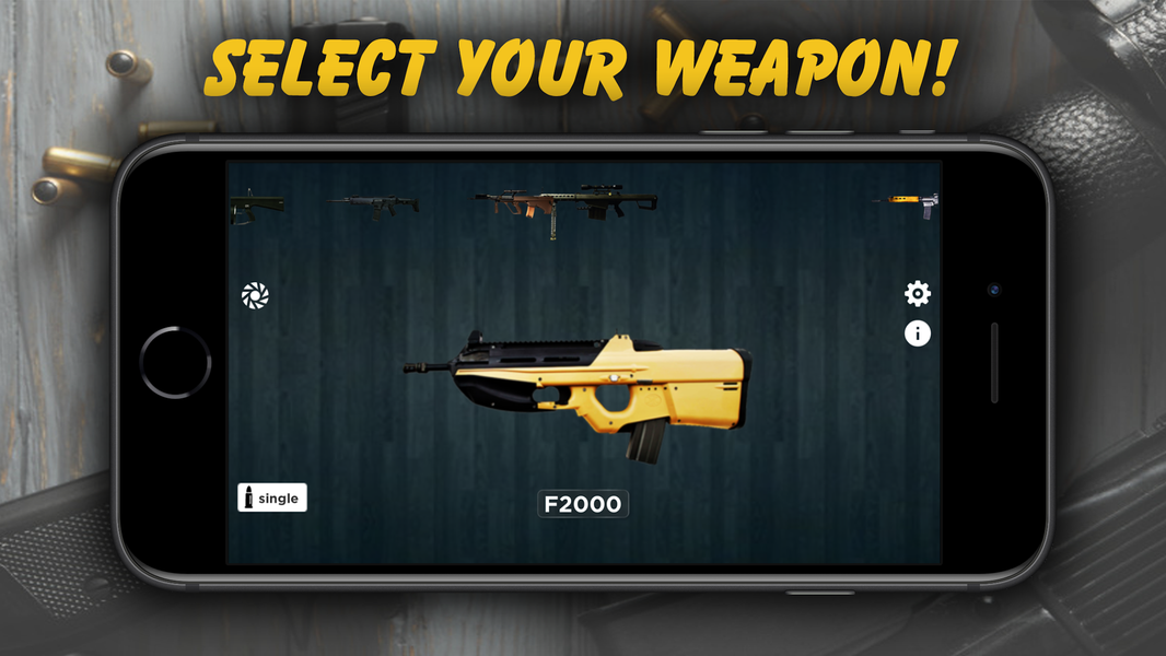 Real Gun Shot App – Gun Sounds - Image screenshot of android app