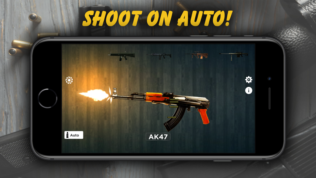 Real Gun Shot App – Gun Sounds - Image screenshot of android app