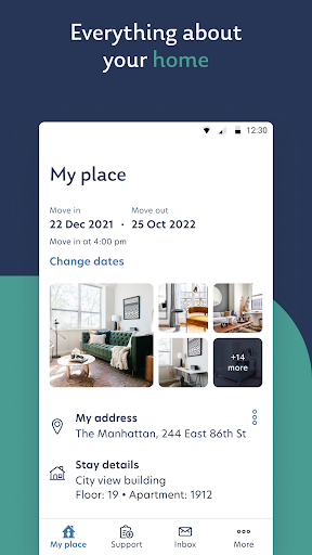 Blueground - Image screenshot of android app
