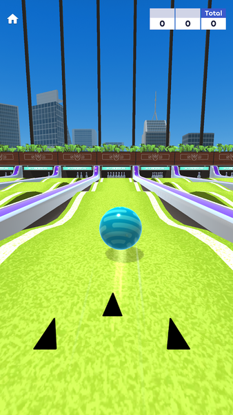 Skyline Bowling - Gameplay image of android game