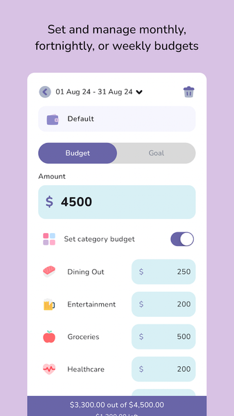 Budgeting App - Spend Tracker - Image screenshot of android app