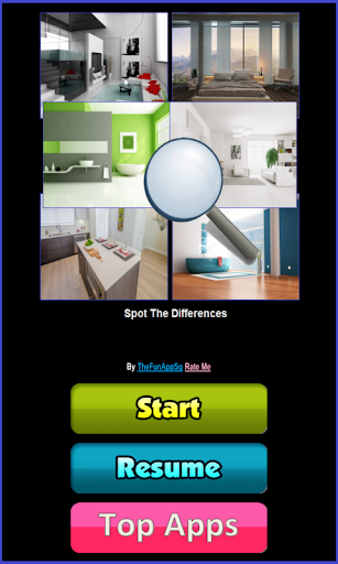 Find Differences - Home - Gameplay image of android game