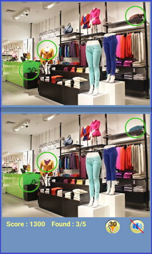 Find Differences - Shops - Gameplay image of android game